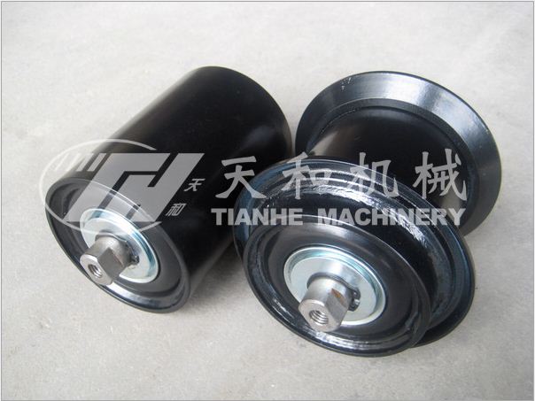 with flange roller